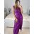 Women's Sleeveless Long Party Dress (S/M ONE SIZE) ITALIAN FASHION IM323141