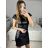 Sexy mini strapless dress for women (S / M ONE SIZE) ITALIAN FASHION IMM22922 XL black