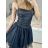 Sexy mini strapless dress for women (S / M ONE SIZE) ITALIAN FASHION IMM22922