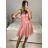 Women's strapless tulle party dress (XS/S/M/L ONE SIZE) ITALIAN FASHION IMC23498