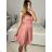 Women's tulle strapless party dress (XS/S/M/L ONE SIZE) ITALIAN FASHION IMC23498