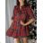 Women's Summer Short Sleeve Dress (S / M ONE SIZE) ITALIAN FASHION IMWB22017