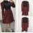 Women's Long Sleeve Christmas Dress (S/M ONE SIZE) ITALIAN FASHION IMHMS23072