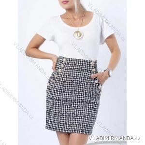 Women's Short Belted Skirt (SL) ITALIAN FASHION IMHMS23038