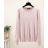 Women's Long Sleeve Knitted Sweater (S/M ONE SIZE) ITALIAN FASHION IMM22FD9073