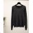 Women's Long Sleeve Knitted Sweater (S/M ONE SIZE) ITALIAN FASHION IMM22FD9073