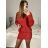 Women's Mini Elegant Bat Sleeve Long Sleeve Dress (S/M ONE SIZE) ITALIAN FASHION IMC23463