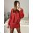 Women's Mini Elegant Bat Sleeve Long Sleeve Dress (S/M ONE SIZE) ITALIAN FASHION IMC23463