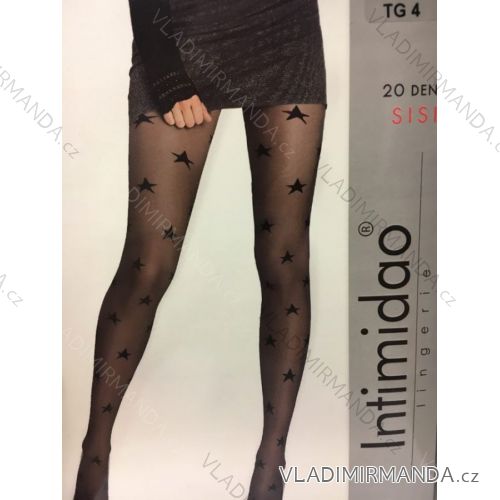 Women´s tights 20DEN (s-xl) INTIMIDAO DPP20SISI black 4