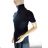 Women's Short Sleeve Turtleneck Knitted T-Shirt (S/M ONE SIZE) ITALIAN FASHION IMWCJ23023 béžová S/M