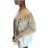 Women's Plus Size Long Sleeve Tunic (XL/2XL/3XL ONE SIZE) ITALIAN FASHION IM423616 2XL/3XL white