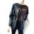 Women's Plus Size Long Sleeve Tunic (XL/2XL/3XL ONE SIZE) ITALIAN FASHION IM423616 2XL/3XL white
