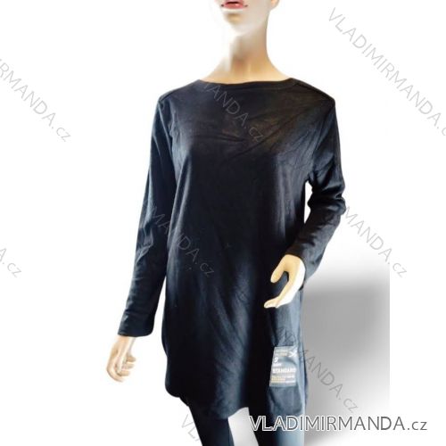 Women's Plus Size Long Sleeve Tunic (XL/2XL/3XL ONE SIZE) ITALIAN FASHION IM423616