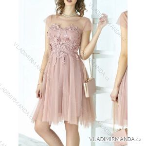 Elegant Sleeveless Ball Gown Lace (uni s-m) ITALIAN FASHION IM919919