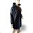 Women's Plus Size Long Sleeve Hooded Sweatshirt Dress (2XL/3XL ONE SIZE) ITALIAN FASHION IM423680