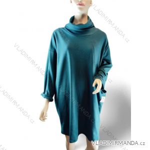 Dress classic 3/4 long sleeve women's plus size (XL/2XL ONE SIZE) ITALIAN FASHION IMC22519