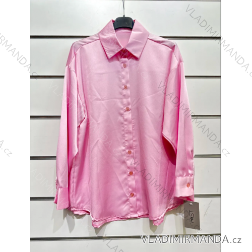 Women's Long Sleeve Shirt (S/M ONE SIZE) ITALIAN FASHION IMPSH232686