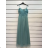 Women's Long Strapless Sequin Party Dress (S/M ONE SIZE) ITALIAN FASHION IMPSH233348 dark blue S / M