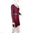 Women's Long Sleeve Knitted Dress (M/L ONE SIZEl) ITALIAN FASHION IMD23811 M / L Wine