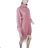 Women's warm long sleeve dress (S/M ONE SIZE) ITALIAN FASHION IMC23376 L/XL béžová