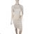 Women's Elegant Knitted Long Sleeve Dress (S/M ONE SIZE) ITALIAN FASHION IMPOC237091