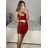 Women's Long Long Sleeve Party Dress (S/M ONE SIZE) ITALIAN FASHION IMM23056