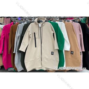 Women's Long Sleeve Bomber Jacket (S/M/L ONE SIZE) ITALIAN FASHION IMWD23470