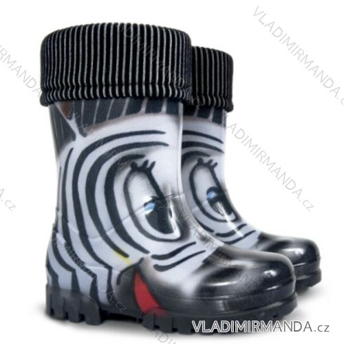 Rubber Boots Insulated Childrens and Teenagers (28-35) DEMAR TWISTER LUX PRINT S / 1
