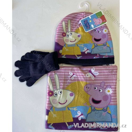 Set of winter finger mickey mouse hat and gloves for children and boys (ONE SIZE) SETINO HW4074