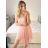 Women's strapless lace party dress (S/M ONE SIZE) ITALIAN FASHION IMC23349