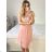 Women's strapless lace party dress (S/M ONE SIZE) ITALIAN FASHION IMC23349