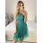 Women's strapless lace party dress (S/M ONE SIZE) ITALIAN FASHION IMC23349