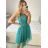 Women's strapless lace party dress (S/M ONE SIZE) ITALIAN FASHION IMC23349