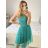 Women's strapless lace party dress (S/M ONE SIZE) ITALIAN FASHION IMC23349