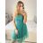 Women's strapless lace party dress (S/M ONE SIZE) ITALIAN FASHION IMC23349