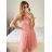 Women's strapless lace party dress (S/M ONE SIZE) ITALIAN FASHION IMC23349