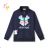 Zip-up sweatshirt long sleeve children's youth girls (116-146) KUGO FM8886