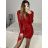 Šaty letní na ramínka dámské (S/M ONE SIZE) ITALSKÁ MÓDA IMPBB22B21841