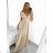 Women's Sleeveless Long Party Dress (S/M ONE SIZE) ITALIAN FASHION IM9235192