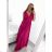 Women's Sleeveless Long Party Dress (S/M ONE SIZE) ITALIAN FASHION IM9235192