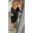 Women's Strapless Long Satin Party Dress (34-42) POLISH FASHION PMLEL24NATHALIE -   black -   48