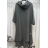 Women's Long Sleeve Sweatshirt Dress (S/M/L ONE SIZE) ITALIAN FASHION IMPLI2430860