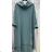 Women's Long Sleeve Sweatshirt Dress (S/M/L ONE SIZE) ITALIAN FASHION IMPLI2430860