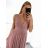 Women's Strapless Long Party Dress (S/M ONE SIZE) ITALIAN FASHION IMPSH2360055 beige S / M