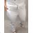 Women's Long Pants (S/M ONE SIZE) ITALIAN FASHION IMPSH23179 -   white -   XL/2XL