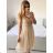 Women's strapless short party dress (S/M ONE SIZE) ITALIAN FASHION IMPSH24C612 pink salmon S/M