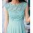 Women's Long Elegant Party Sleeveless Dress (SL) FRENCH FASHION FMPEL23SAVINA -   mintova
 -   S