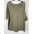 Women's 3/4 Long Sleeve Tunic (S/M ONE SIZE) ITALIAN FASHION IMPBB2327448k