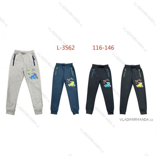 Sweatpants weak boys camouflage puppy (116-146) SEZON SEZ21L362