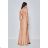 Women's Long Elegant Strapless Party Dress (SL) FRENCH FASHION FMPEL23DORIANE